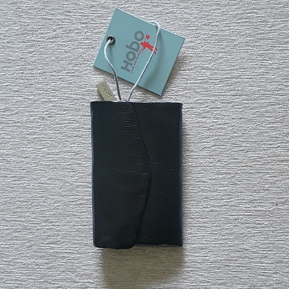 NWT Hobo Lacy leather wallet Color black